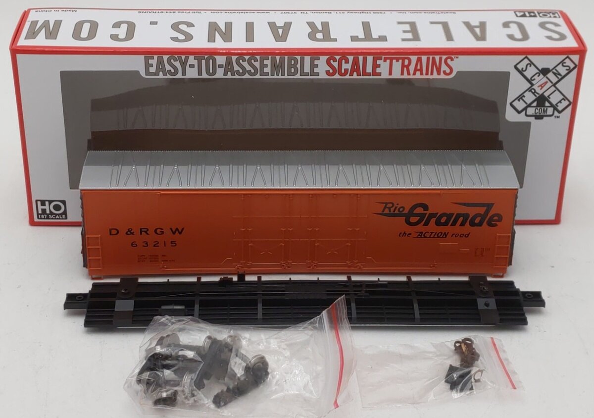 Scale Trains 1055 HO Rio Grande DRGW Evans (USRE) 5100 RBL 8' Double-Plug-Door