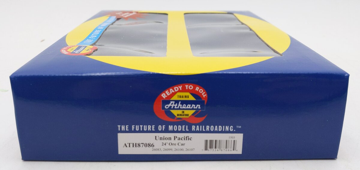 Athearn 87086 HO Union Pacific 24' Offset Ore Car with Load #3 (4)
