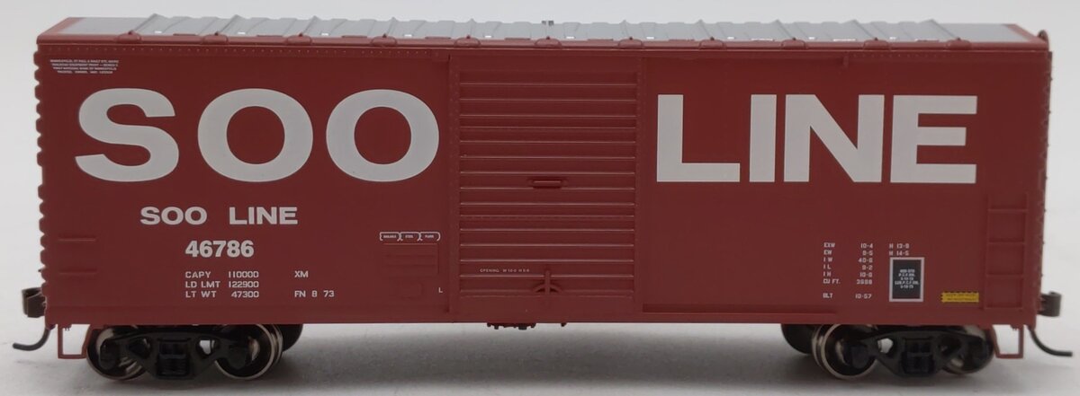 Athearn 70155 HO Scale SOO Line Boxcar #46786 LN/Box