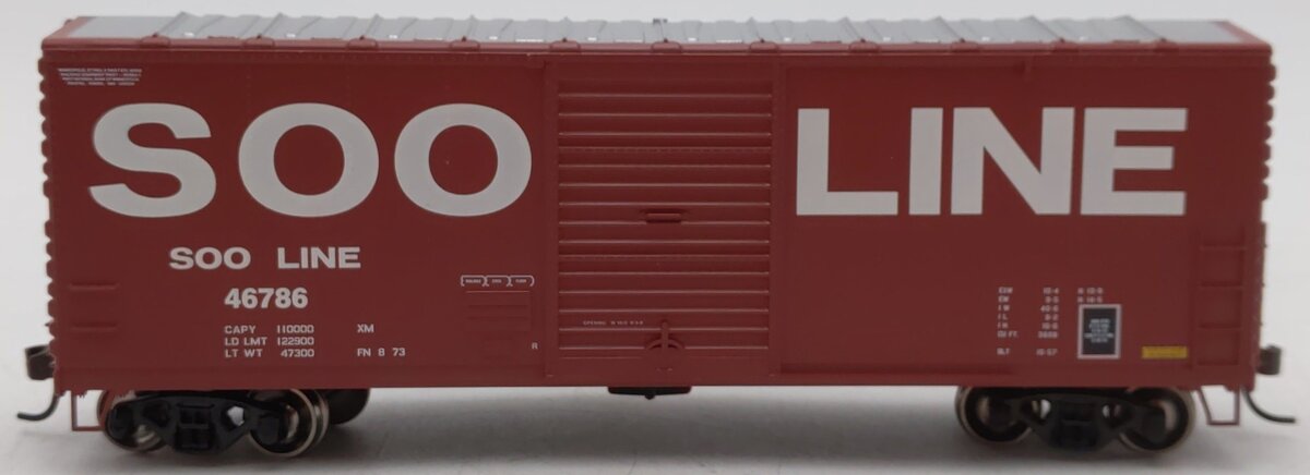 Athearn 70155 HO Scale SOO Line Boxcar #46786 LN/Box