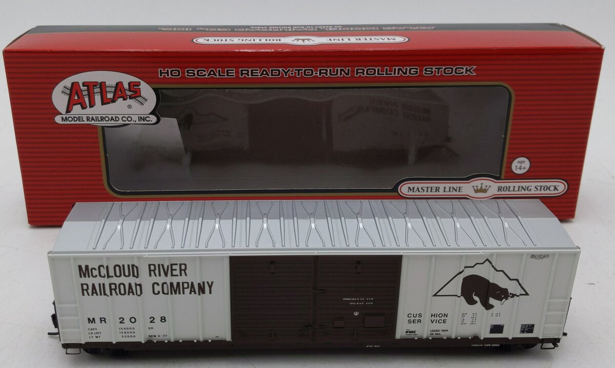 Atlas 20001952 HO McCloud River FMC 5077 Double Door Boxcar #2028