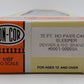 Con-Cor 0001-00980A HO Scale DRGW "John Evans" 72' Passenger Sleeper Car Kit