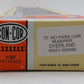 Con-Cor 0001-000995 HO Scale Overland "Pacific Bend" 72Ft Sleeper Passenger Kit