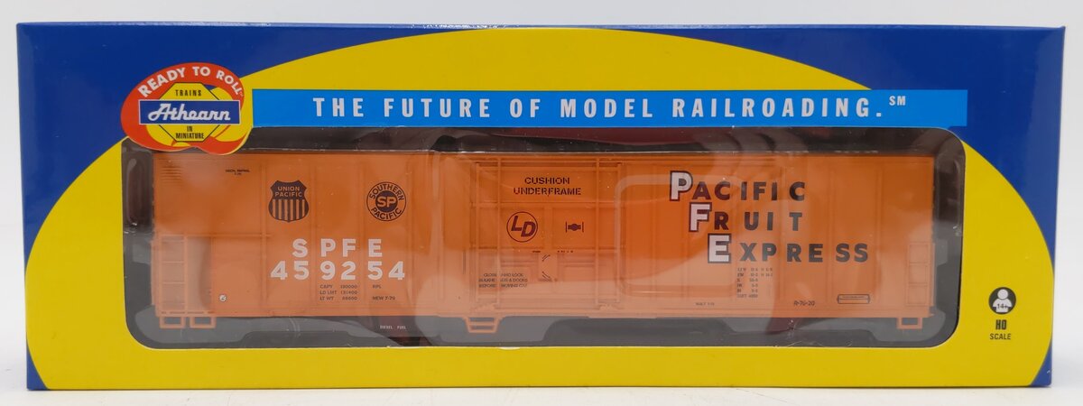 Athearn 71411 HO Scale Pacific Fruit Express 57' Mechanical Reefer #459254