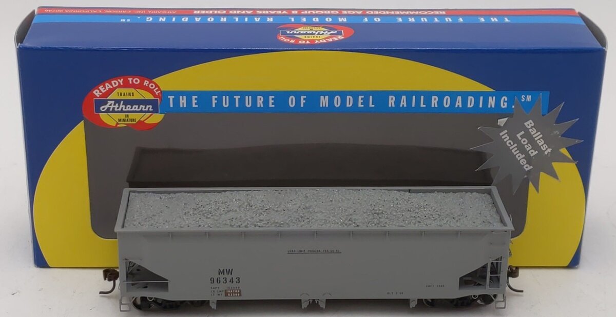 Athearn 95701 HO Minnesota Western RTR 40' Offset Ballast Hopper #96343