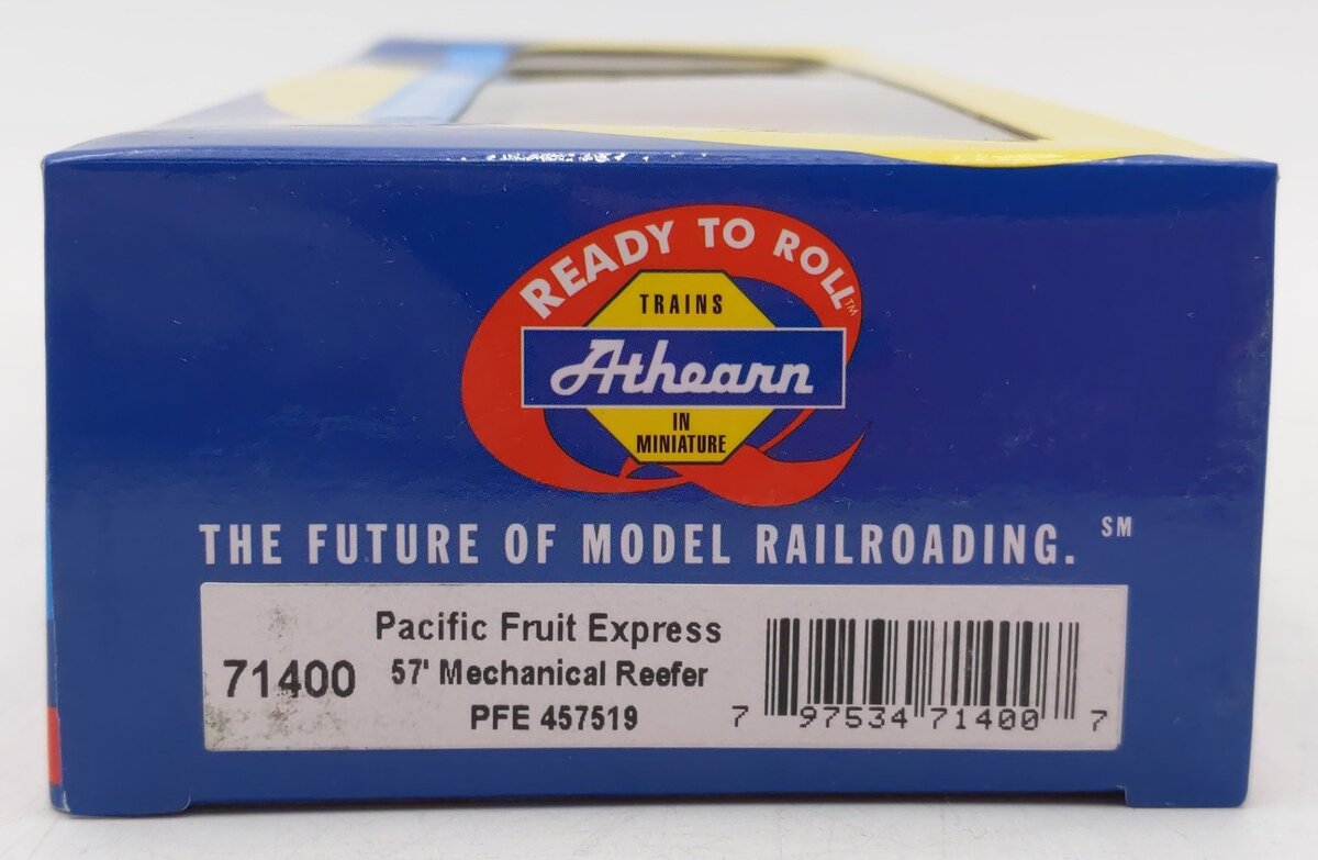 Athearn 71400 HO Scale Pacific Fruit Express 57' Mechanical Reefer #457519