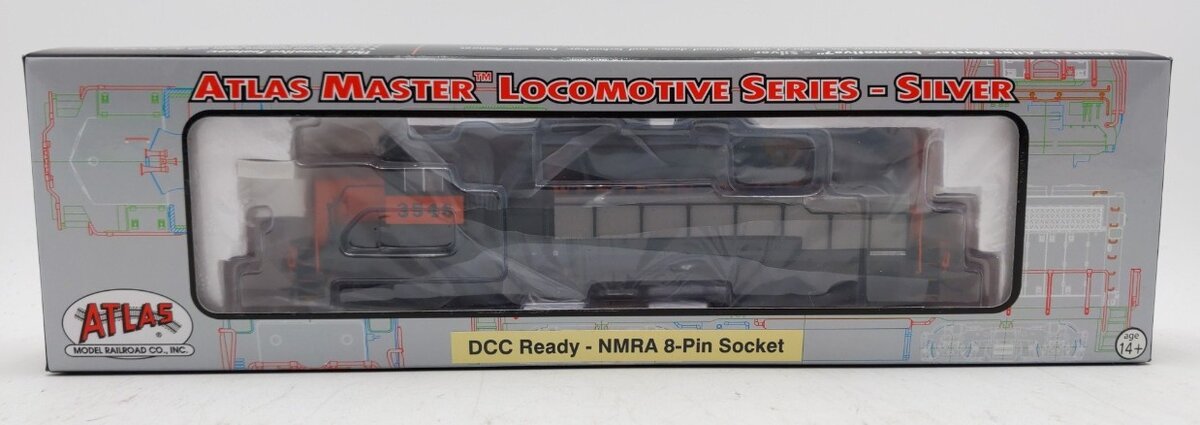 Atlas 10000975 HO Scale Western Pacific GP40-2 Diesel Locomotive #3546