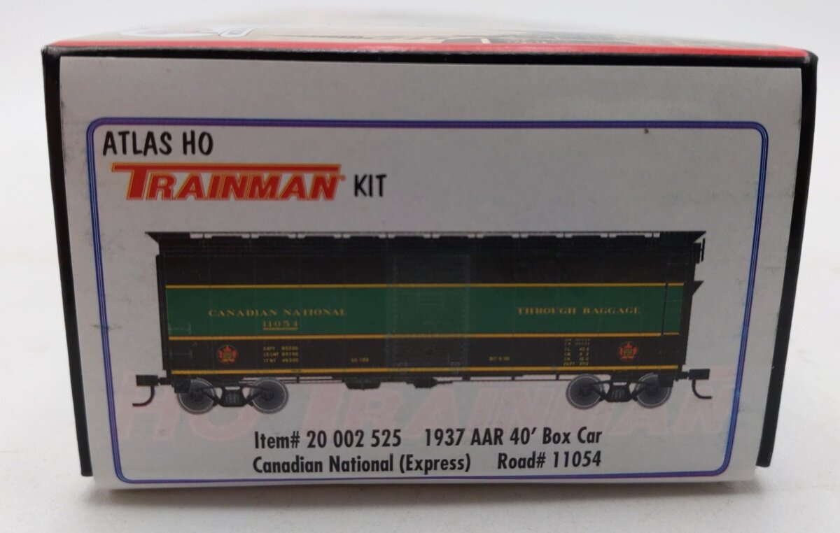 Atlas 20002525 HO Scale Canadian National 1937 AAR 40' Boxcar Kit #11054