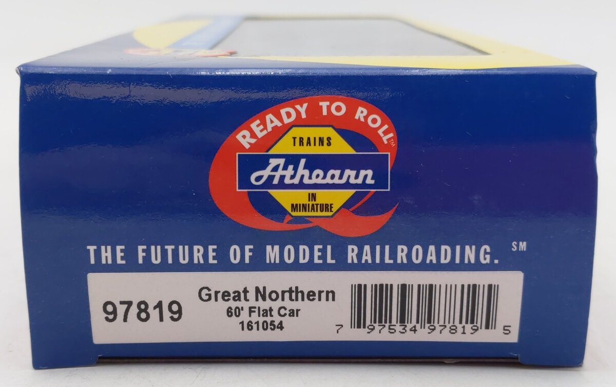 Athearn 97819 HO Scale Great Northern 60' Flat Car #161054