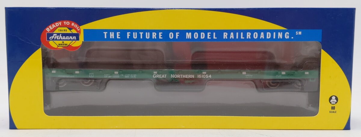 Athearn 97819 HO Scale Great Northern 60' Flat Car #161054