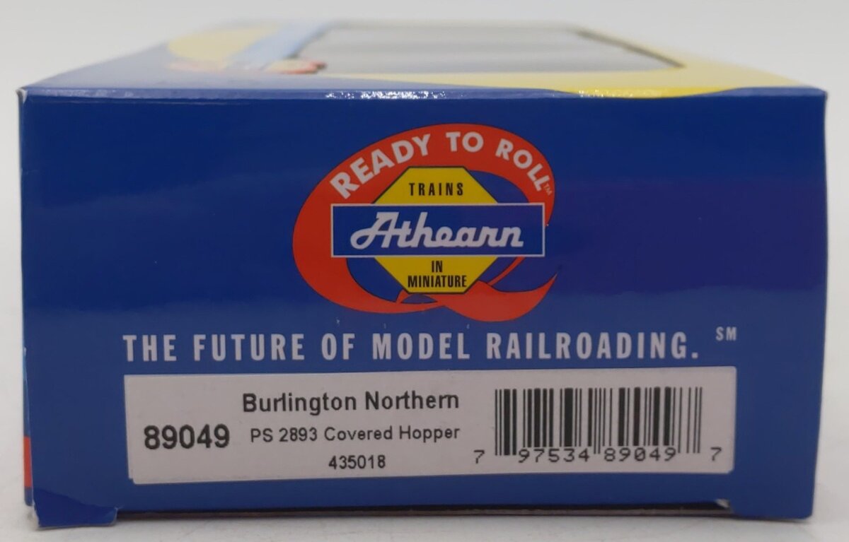Athearn 89049 HO Scale Burlington Northern RTR PS-2 2893 Covered Hopper #435018 LN/Box