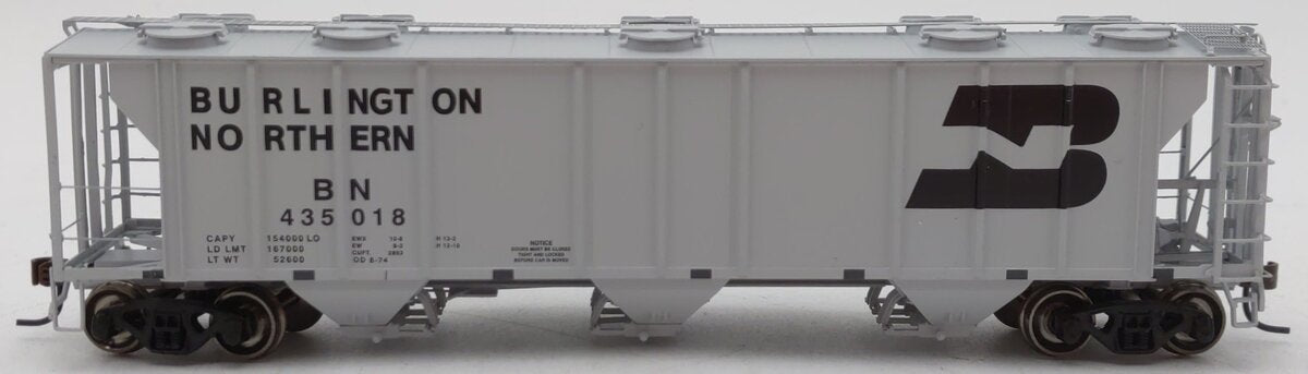 Athearn 89049 HO Scale Burlington Northern RTR PS-2 2893 Covered Hopper #435018 LN/Box