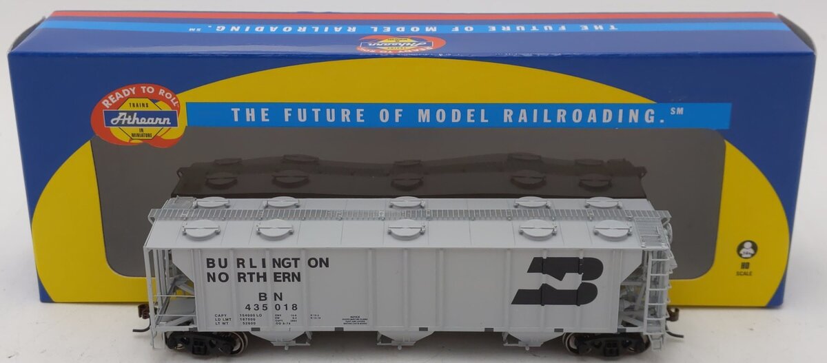 Athearn 89049 HO Scale Burlington Northern RTR PS-2 2893 Covered Hopper #435018 LN/Box