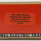 Lionel 6-19714 O Gauge New York Central Searchlight Caboose LN/Box