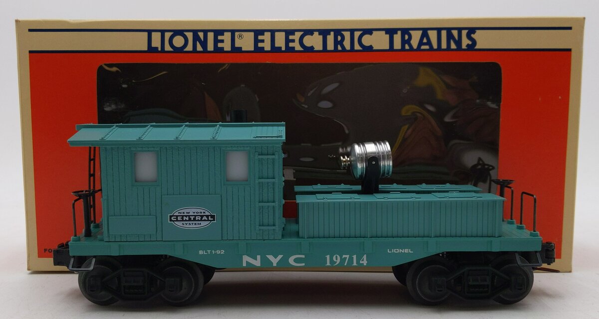 Lionel 6-19714 O Gauge New York Central Searchlight Caboose LN/Box
