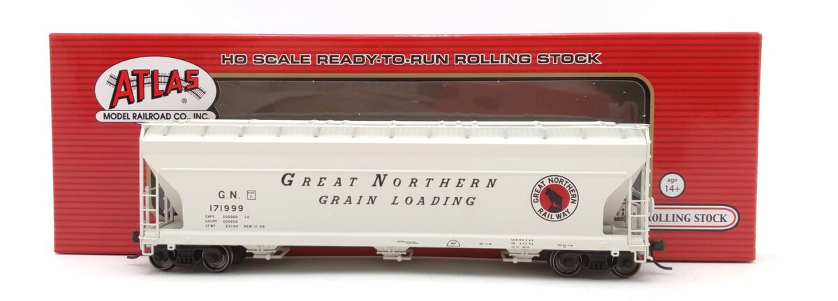 Atlas 20002868 HO Scale Great Northern 4650 Centerflow Hopper #171999