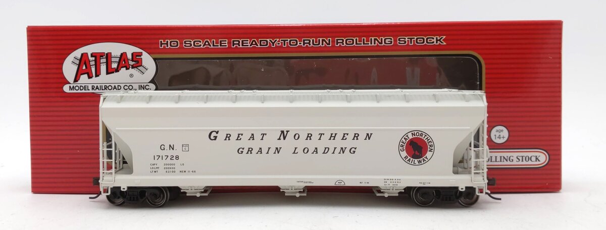 Atlas 20002866 HO Great Northern ACF 4650 Centerflow Hopper #171728