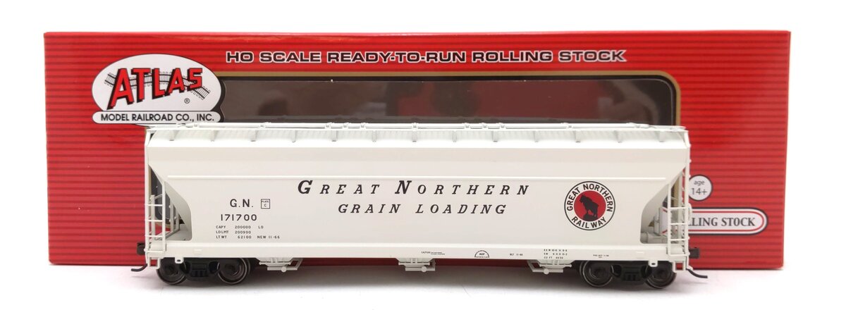 Atlas 20002865 HO Great Northern ACF 4650 Centerflow Hopper #171700