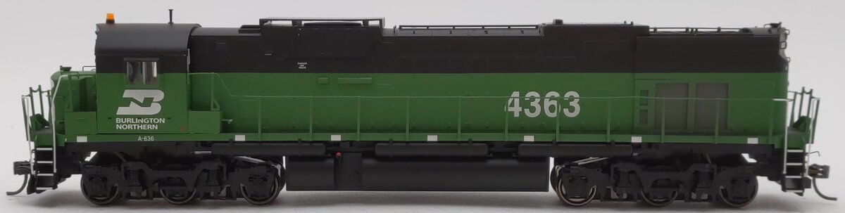 Bowser 23606 HO Scale Burlington Northern Diesel Locomotive #4363 w/ DCC