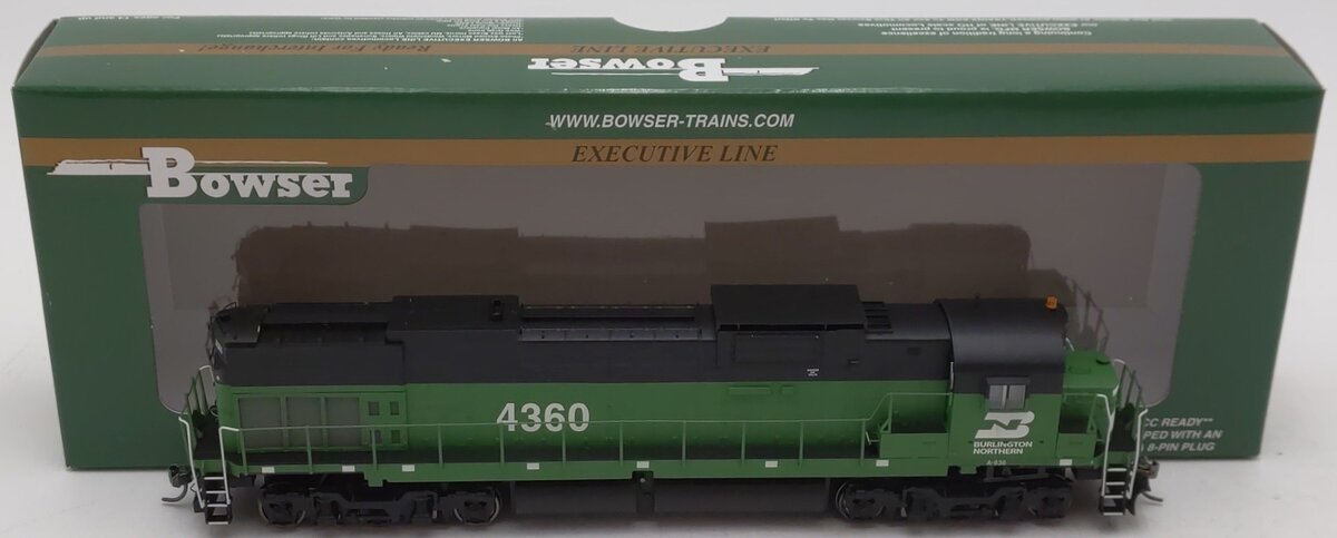 Bowser 23605 HO Scale Burlington Northern Diesel Locomotive #4360 w/ DCC
