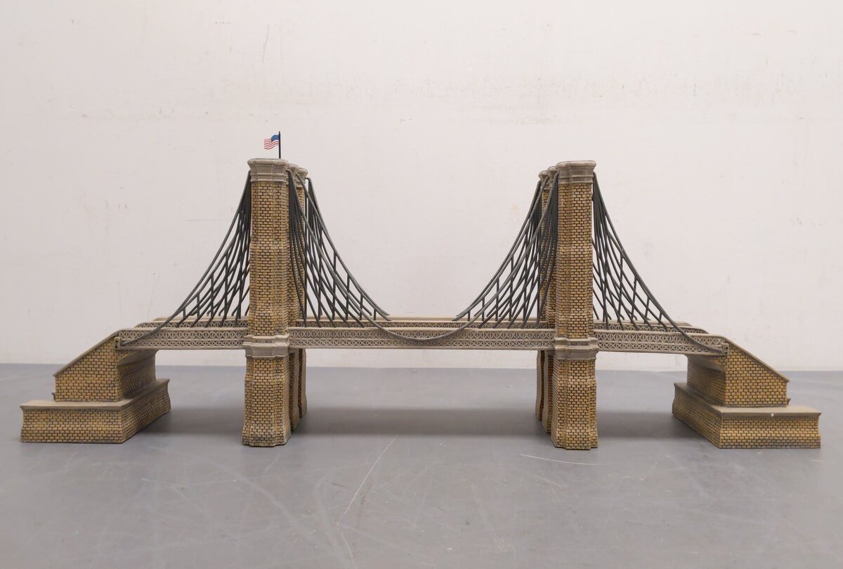 Dept 56 59247 Christmas In The City Brooklyn Bridge EX/Box