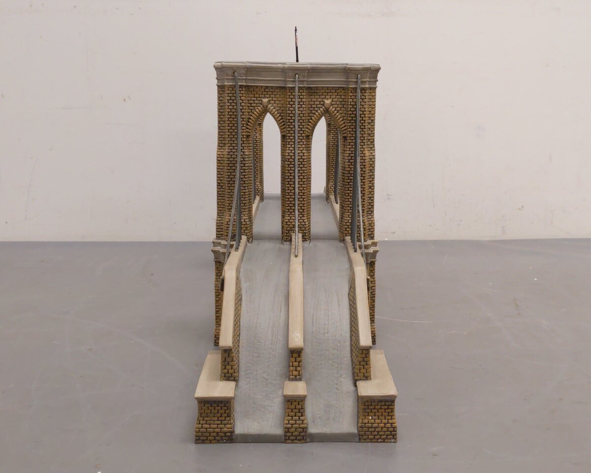 Dept 56 59247 Christmas In The City Brooklyn Bridge EX/Box