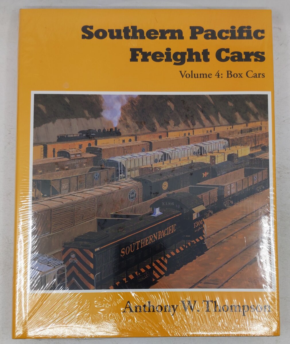 Southern Pacific Freight Cars, Vol.4 Hardcover Book By Anthony W. Thompson MT