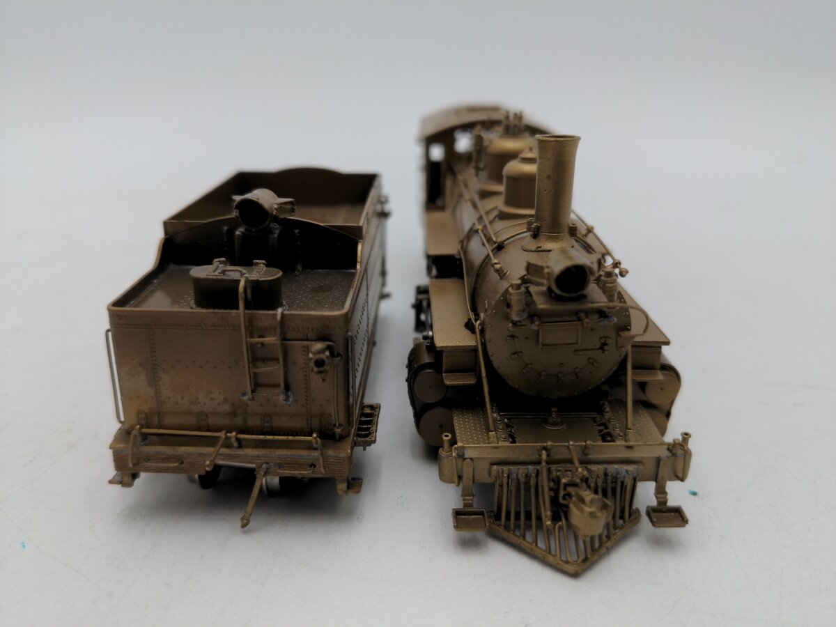 PFM K-27 HOn3 D&RGW 2-8-2 Steam Locomotive w/ Tender -Unpainted EX/Box