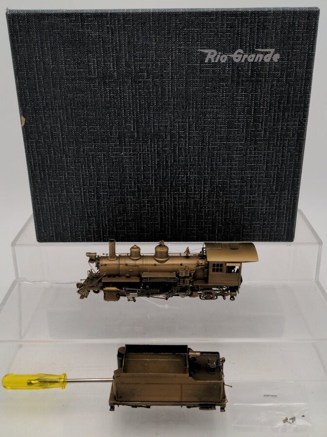 PFM K-27 HOn3 D&RGW 2-8-2 Steam Locomotive w/ Tender -Unpainted EX/Box