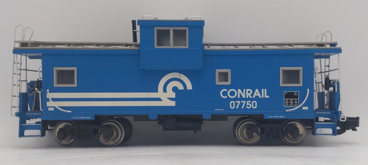 USA Trains R12109 G Conrail Extended Vision Caboose #07750 (Metal Wheels)