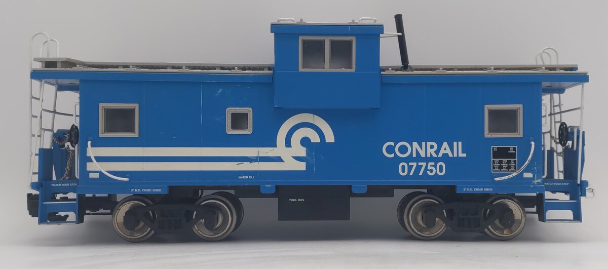 USA Trains R12109 G Conrail Extended Vision Caboose #07750 (Metal Wheels)