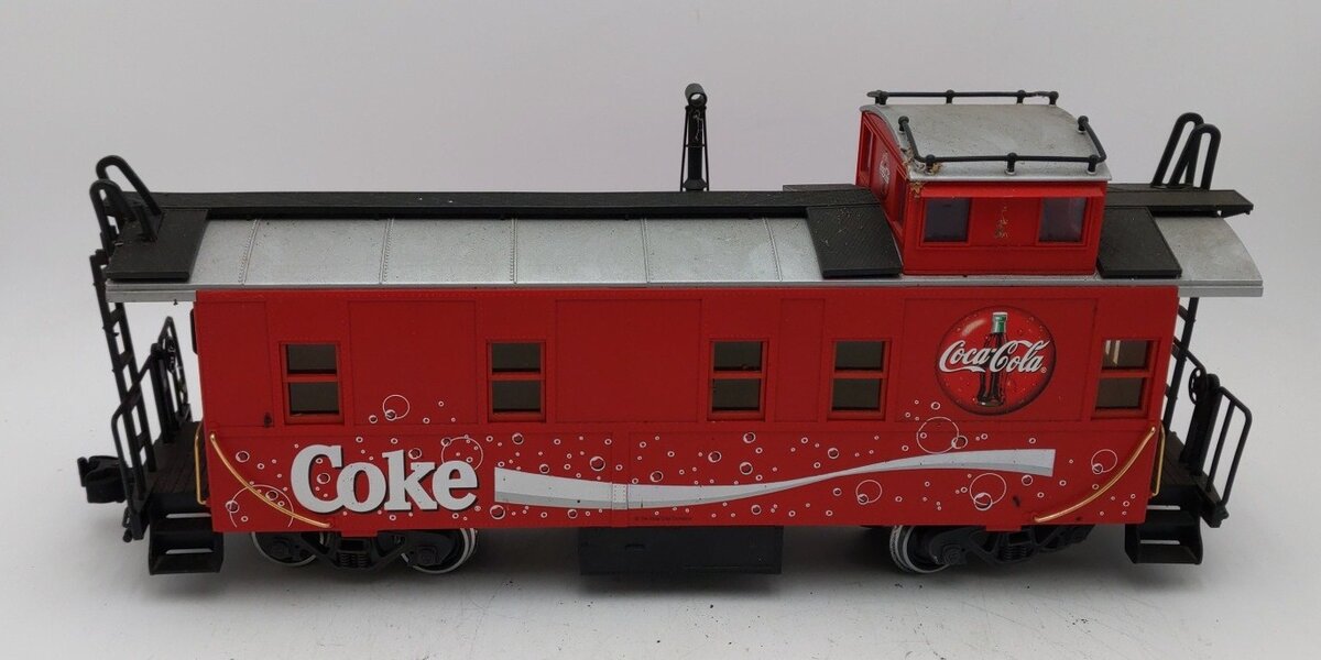 LGB 45710 G Scale Coca Cola Caboose VG