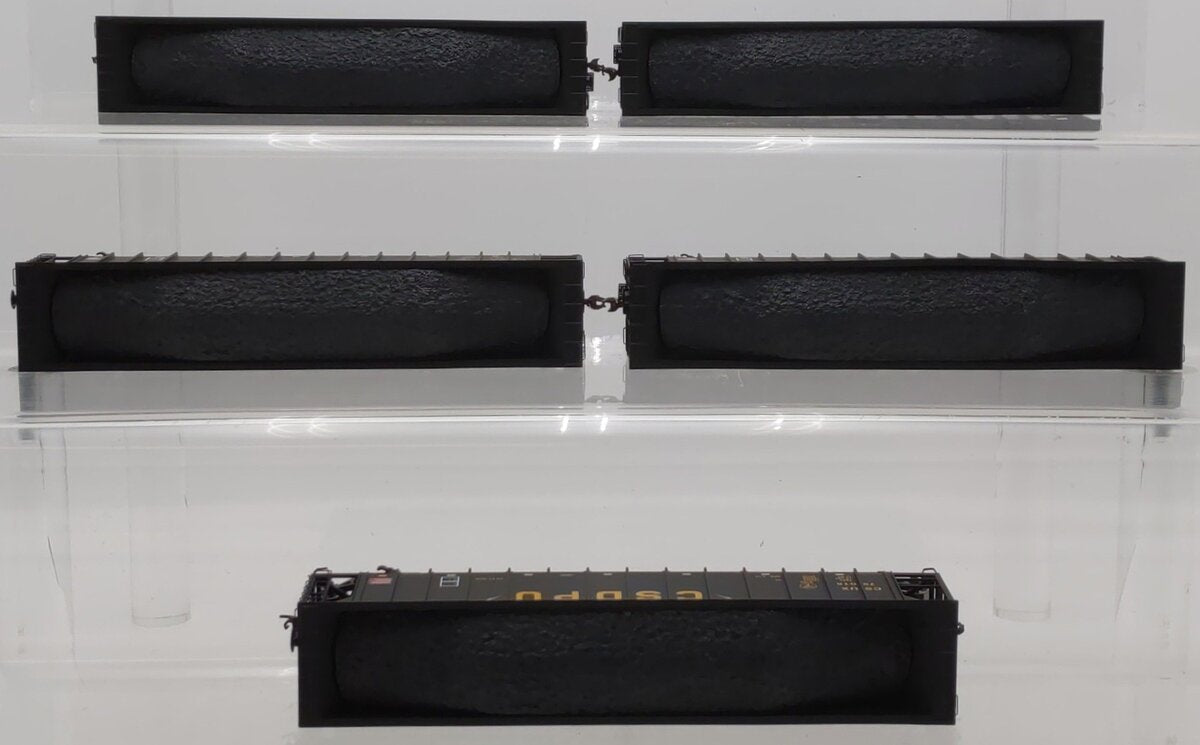 Athearn 94657 HO CSDPU 5-Bay Rapid Discharge Hopper #5 (Set of 5)
