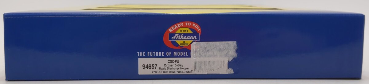 Athearn 94657 HO CSDPU 5-Bay Rapid Discharge Hopper #5 (Set of 5)