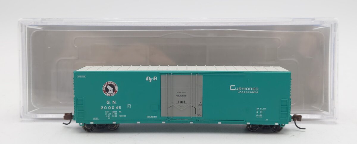 Wheels of Time 61074 N Scale Great Northern 50' Plug Door Boxcar #200045
