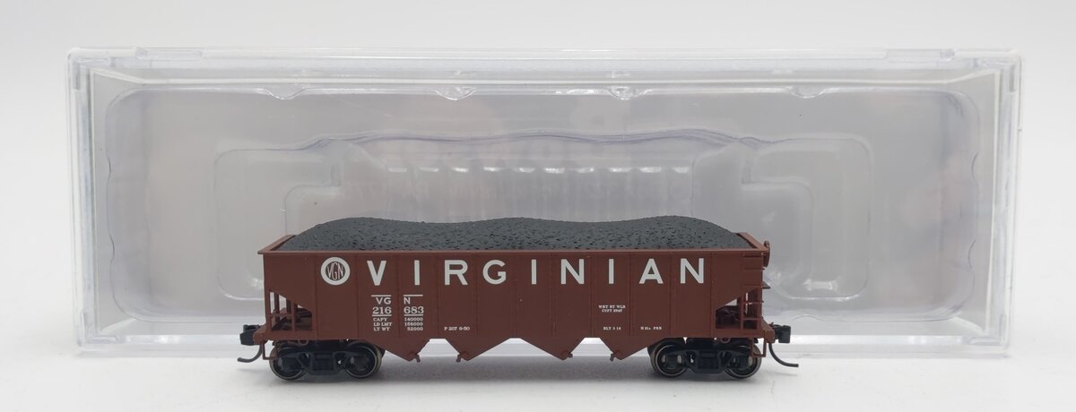 Bowser 37782 N Virginian Class H21a 4-Bay Hopper #216683