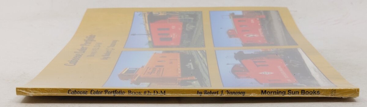 Caboose Color Portfolio Book #2 D-M Paperback Book By Robert J. Yanosey MT