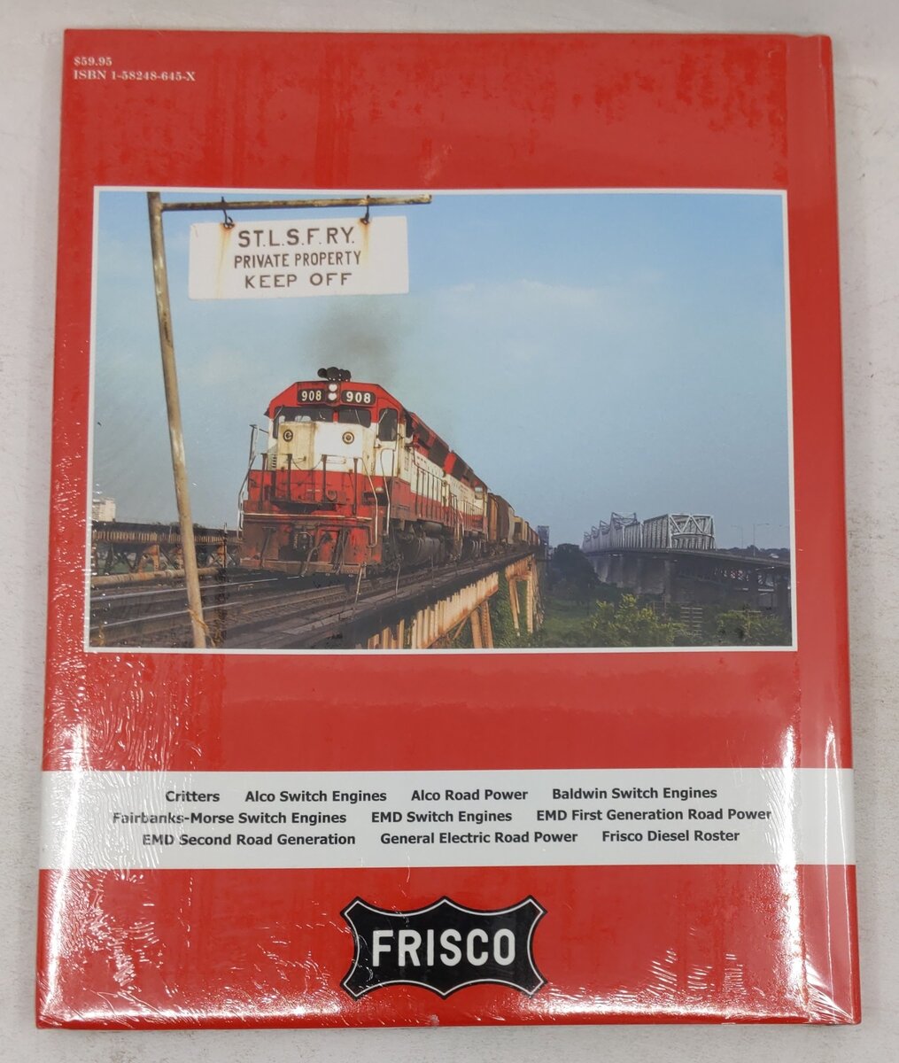 Frisco Power In Color: Diesels 1940-1980 Hardcover Book By Greg Stout MT