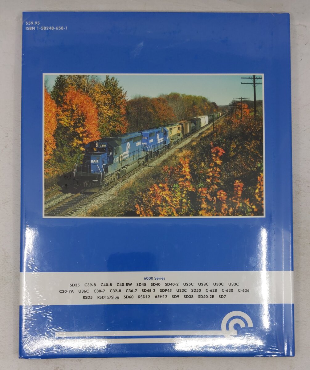 Conrail Power in Color Vol 3: #6000-6999 Hardcover Book By Stephen M Timko MT