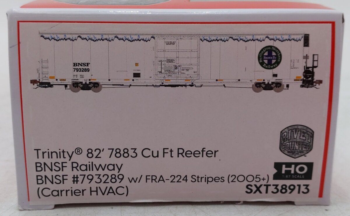 Scale Trains SXT38913 HO Scale Burlington Northern Santa Fe Boxcar #793289 NIB