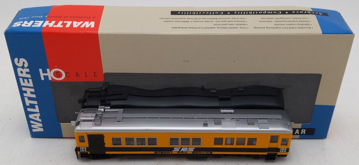Walthers 932-6273 HO Scale Powered Sperry Rail Car EX/Box