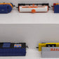 Model Power 800352 HO Scale Chessie System Diesel Locomotive Freight Set EX/Box