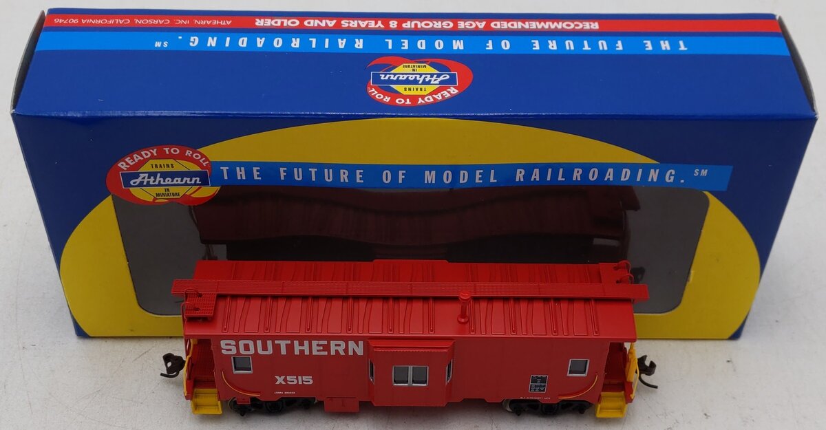 Athearn 74693 HO RTR Southern Bay Window Caboose #X515 LN/Box