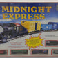 Model Power 1065 HO Scale Santa Fe Midnight Express Steam Locomotive Set MT/Box