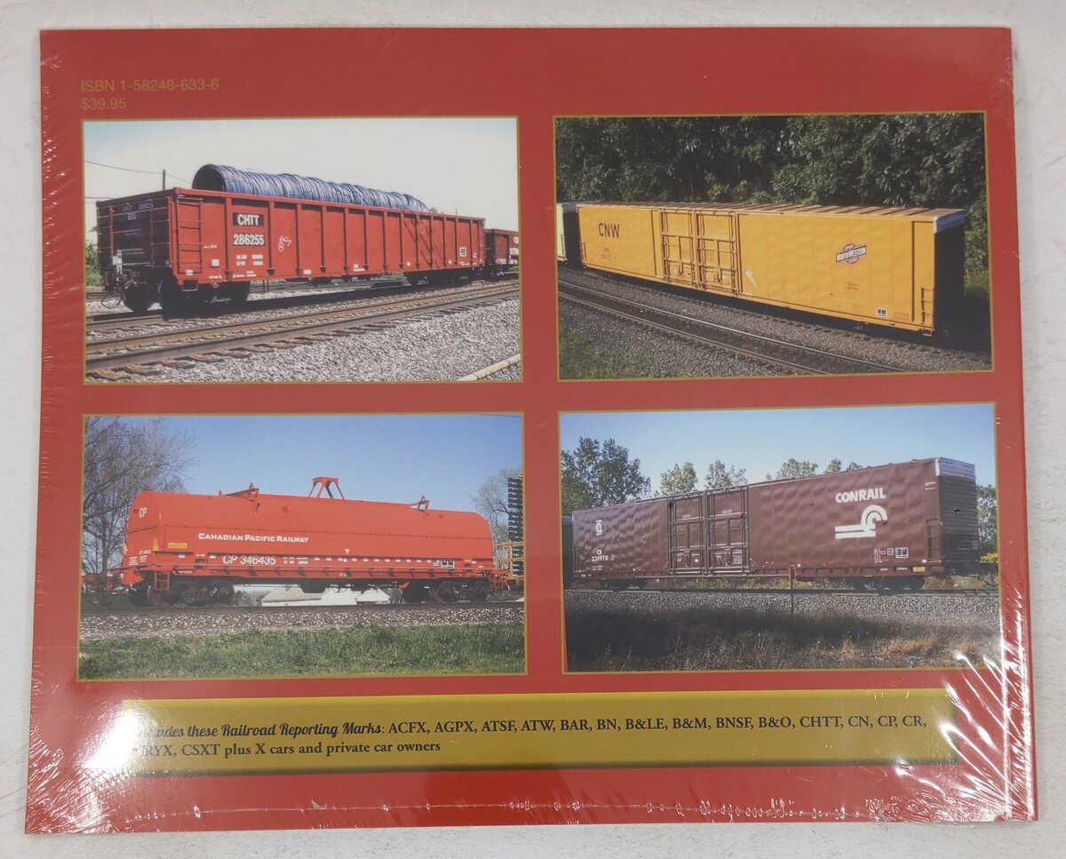 Freight Car Color Portfolio Book 4: ACFX-CSXT Paperback By Robert J. Yanosey MT