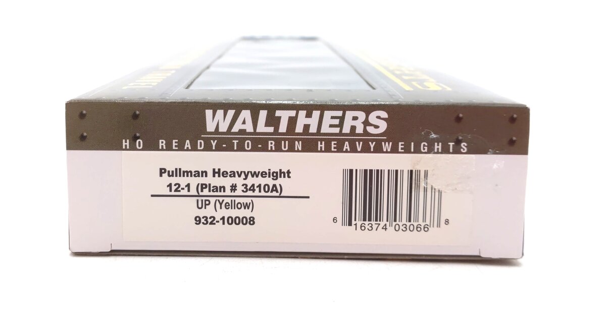 Walthers 932-10008 HO Scale Union Pacific Pullman Heavyweight 12-1 Sleeper Car LN/Box
