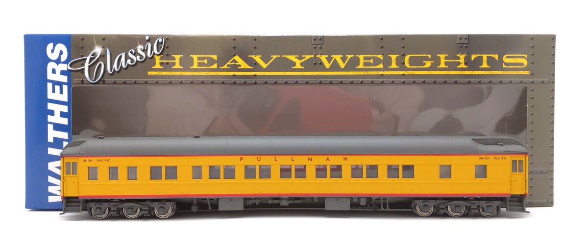Walthers 932-10008 HO Scale Union Pacific Pullman Heavyweight 12-1 Sleeper Car LN/Box