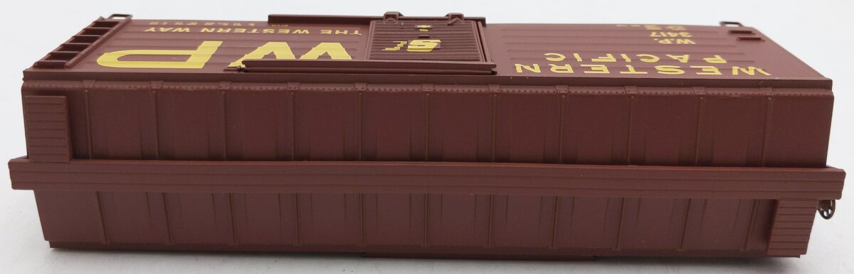 Athearn 92800 HO Scale Western Pacific 40'' Horizontal Rib Box Car #3417