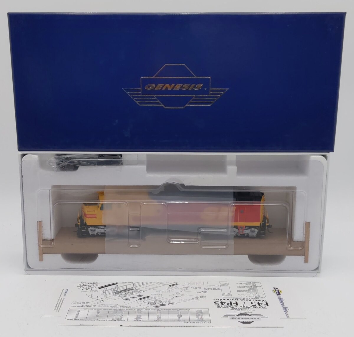 Athearn G67559 HO Santa Fe/Kodachrome F45 Diesel Locomotive #5963