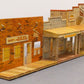 Marx Vintage Roy Rogers Mineral City Western Town Litho Storefront Set EX